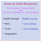 Food Remedies and Getting Thin Zeichen