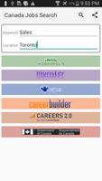 Canada Jobs Search Cartaz