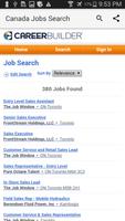 Canada Jobs Search capture d'écran 3