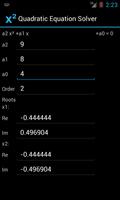 Quadratic Equation Solver الملصق