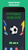 Football Club Quiz Cartaz
