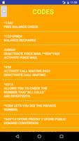 Secret Codes for Ufone Ekran Görüntüsü 2