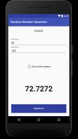 Random Number Generator تصوير الشاشة 1