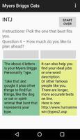 4 question Myers Briggs test syot layar 2