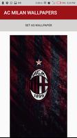 A C MILAN WALLPAPERS الملصق