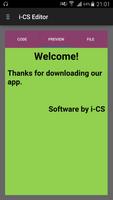 i-CS Editor syot layar 1