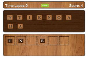 Word Puzzle Game capture d'écran 1