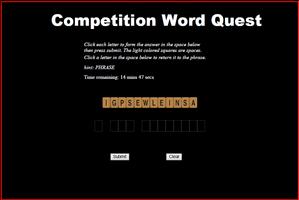 Competition Word Quest скриншот 1
