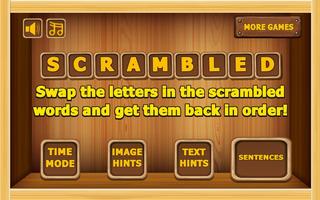 Handy  Scrambled Words  game ポスター