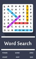 Word search game Cartaz