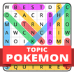 Word Search Topic Pokemon