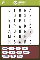 Word Search Brain Game App poster
