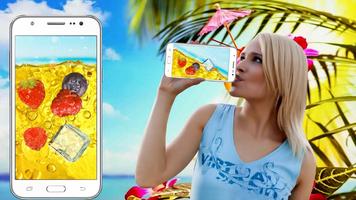 Boire cocktail simulateur plakat
