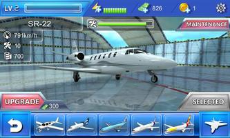 航空機シミュレータ - Plane Simulator 3D スクリーンショット 2