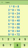 Multiplication Table capture d'écran 1