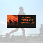 Workout stopwatch and timer ícone