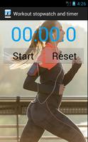 Workout stopwatch and timer capture d'écran 2