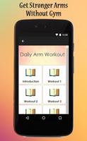 Daily Arm Workout Guide poster