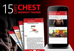 15 jours Chest Workout Trainer Affiche