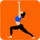 Yoga poses for stress relief:  icon