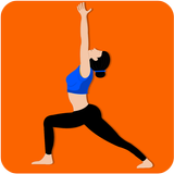 Yoga poses for stress relief:  icône
