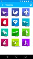 30 Day Workout Challenge with  تصوير الشاشة 1