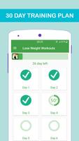 Lose Weight in 30 Days - Home Workout and Fitness 스크린샷 1