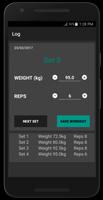 GymNotes - Gym Workout Log captura de pantalla 2