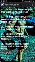 1 Schermata Workout Music  2018