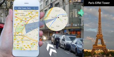 GPS Live Street View - Satellite Map Navigation capture d'écran 1