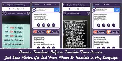Camera, Voice, Photo Translator with Dictionary capture d'écran 3