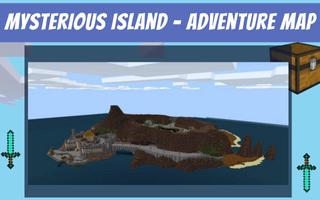 Mysterious Island - adventure map for mcpe capture d'écran 3