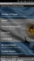 Argentina Football Live Wallpaper 스크린샷 3