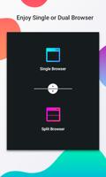 Split Dual Browser Plakat