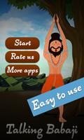 پوستر Talking Yog Guru Babaji Game