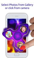 My Photo Fidget Spinner Live Wallpaper Screenshot 1