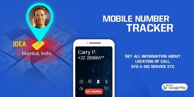 Mobile Number Caller ID Location Tracker Plakat