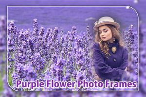 Purple Flowers Photo Frame capture d'écran 3