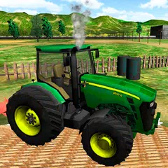 Скачать Green Farm Tractor Simulator APK