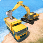 River Sand Excavator Simulator icône