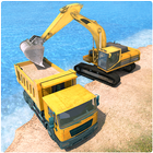 River Sand Excavator Simulator icon