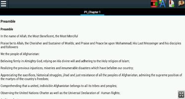 Constitution of Afghanistan capture d'écran 1