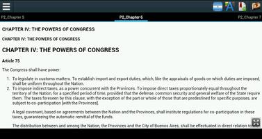 Constitution of Argentina اسکرین شاٹ 2
