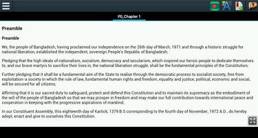 Constitution of Bangladesh syot layar 2