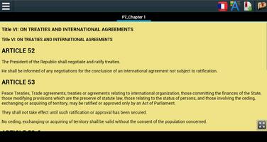 Constitution of France screenshot 2