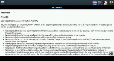 Constitution of Hungary captura de pantalla 1