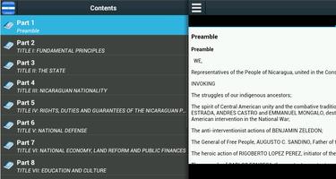 Constitution of Nicaragua capture d'écran 1