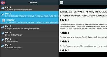 Constitution of Norway screenshot 1