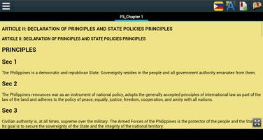 2 Schermata Constitution of Philippines