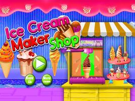 Ice Cream Maker Shop پوسٹر